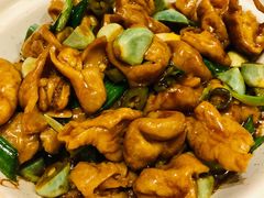 腊八蒜炒肥肠-惠丰堂饭庄·烤鸭·京味菜(西北旺·唐家岭店)