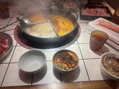 -热火朝天鲜切牛肉火锅(南强街巷店)