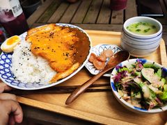 咖喱猪排定食-肥朵食堂(带梦胡同店)