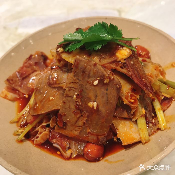 孔雀川菜(港汇恒隆广场店)夫妻肺片图片