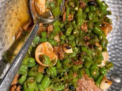 鸡肠子辣椒炒土猪肉-湘轩·土菜研究院(光大店)