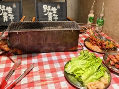 -生火火·地摊小炉子烧烤自助.鲜切牛羊肉(龙湖北城天街店)