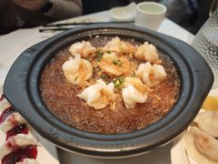 蒸锅蒜蓉粉丝蒸虾-船歌·鱼水饺青岛菜(枫蓝国际购物中心店)