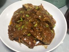六月黄炒毛豆子-芸海阁·农家私房菜(沙家浜景区出口店)