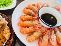 阳澄湖清水虾-鼎鲜·蟹农渔水·阳澄湖大闸蟹·农家乐(美人腿店)