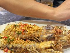椒盐濑尿虾-富来美食