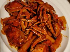 毛蟹炒年糕-富淳饭店(陆家嘴保利广场店)