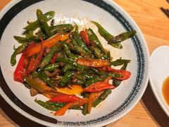 尖椒小炒黑猪肉-竹里馆·淮扬菜·功夫茶(老门东店)