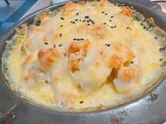 烤鸡爱上芝士-猪啊牛呀羊啊铜盘烤肉(正大广场店)