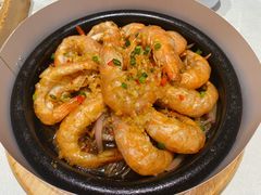 铁板蒜香虾-锦炉·酥皮烤鸭(绿城百合店)