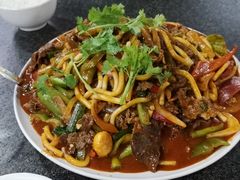 特色炒肉片-靖远三虎特色羊羔肉