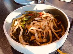 豆角丝炒肉拌转百刀-日上三甘(三里屯店)
