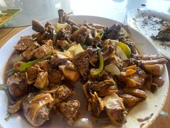 -北京龙庆四季香农家饭庄·灶台鱼·碳烤虹鳟鱼(龙庆峡店)