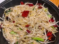 炝炒绿豆芽-十三式重庆江湖菜(金茂览秀城店)