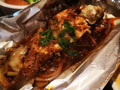 酱烤活鲈鱼-新白鹿餐厅(虹桥南丰城店)
