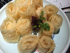 炸豆皮-左庭右院鲜牛肉火锅(新梅广场店)