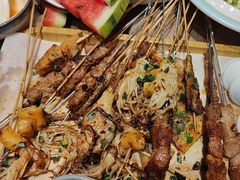 -街角等你.大连海鲜烧烤.经典铁板海鲜串(西安路店)