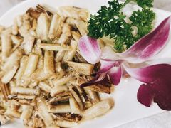 蟹脚炒芦笋-新光酒家方亮蟹宴(黄浦店)
