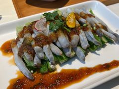 秋葵拌沙虫-黑明餐厅(白鹭洲店)