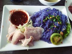 -蝶豆花蓝面条