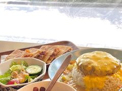 芝士牛肉汉堡咖喱饭-红小满休闲餐厅(十全街店)