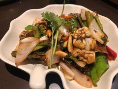 豉汁紫苏炒圣子-大头虾越式风味餐厅(光明广场店)