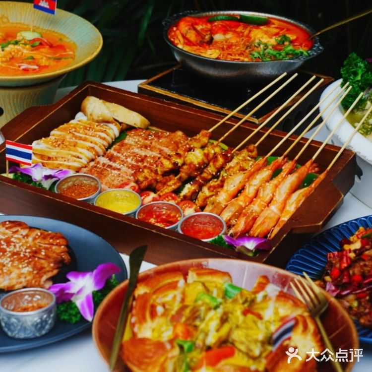 来版纳[泰椰天香]就能尝遍六国料理!🎉