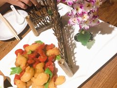 -东来菜馆•手抓海鲜家常菜•海鲜锅贴(鸽子窝店)