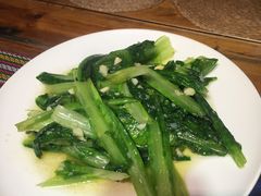 蒜泥炒油麦菜-侯家庄阿才有品私房菜馆