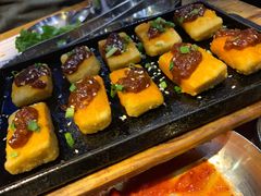 香辣包浆豆腐-老炉家木炭烤肉(长江国际店)