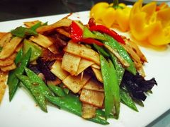 笋尖兰豆炒腊味-高第街56号港式餐厅(山大路店)