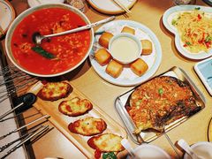 -街角等你.大连海鲜烧烤.经典铁板海鲜串(西安路店)