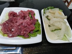 瘦肉片-黔府豆米火锅野菜馆(南马店)