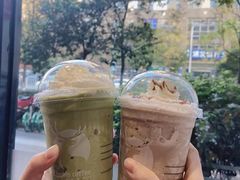 抹茶豆奶星冰乐-星巴克(成都龙湖三千集店)