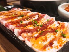 调味猪五花-九田家黑牛烤肉料理(石路天虹店)
