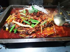 -探鱼·鲜青椒爽麻烤鱼(银泰城店)
