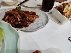 碧绿山珍炒牛柳-柒园·三十年创意杭帮菜(龙湖滨江天街店)
