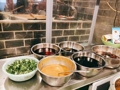 自助调料区-张记牛肉面馆(天津路店)