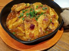 咕嘟肉末包浆豆腐-云海肴·汽锅鸡·云南菜(天山百盛优客店)