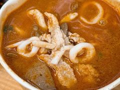 瘦肉鱿鱼沙茶面-四里沙茶面(湖滨四里店)