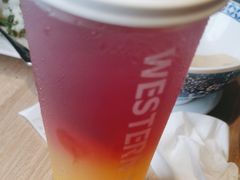 自制桂花乌梅茶-西部马华清真兰州牛肉面·烧烤夜市(广渠门店)