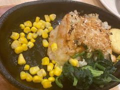 黑胡椒酱浇烤鸡排-萨莉亚意式餐厅(星海广场店)