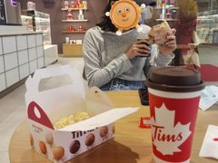 香草风味拿铁-Tims天好咖啡·贝果(东吴龙湖天街店)