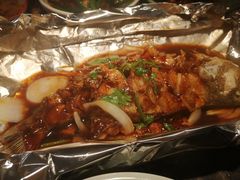 酱烤活鲈鱼-新白鹿餐厅(虹桥南丰城店)