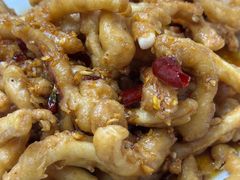 炸鱿鱼条-天伦海鲜·老味道·青岛菜(栈桥天主教堂店)