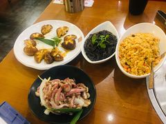 麻辣牛肉春笋炒饭-韩宫宴炭火烤肉(昆山金鹰店)