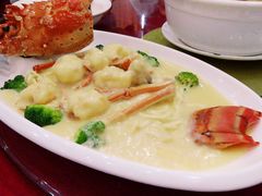 紫阳の芝士焗龙虾伊面-紫阳家宴(源深店)