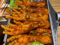 火辣鸡爪-冰川延边料理·炭烤串(原小木屋店)