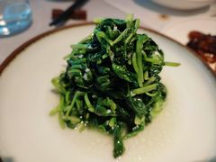 清炒鸡毛菜-屋里厢上海菜馆