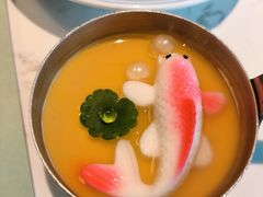 西湖龙井炖奶-锦楼·臻选新杭帮(正大广场店)